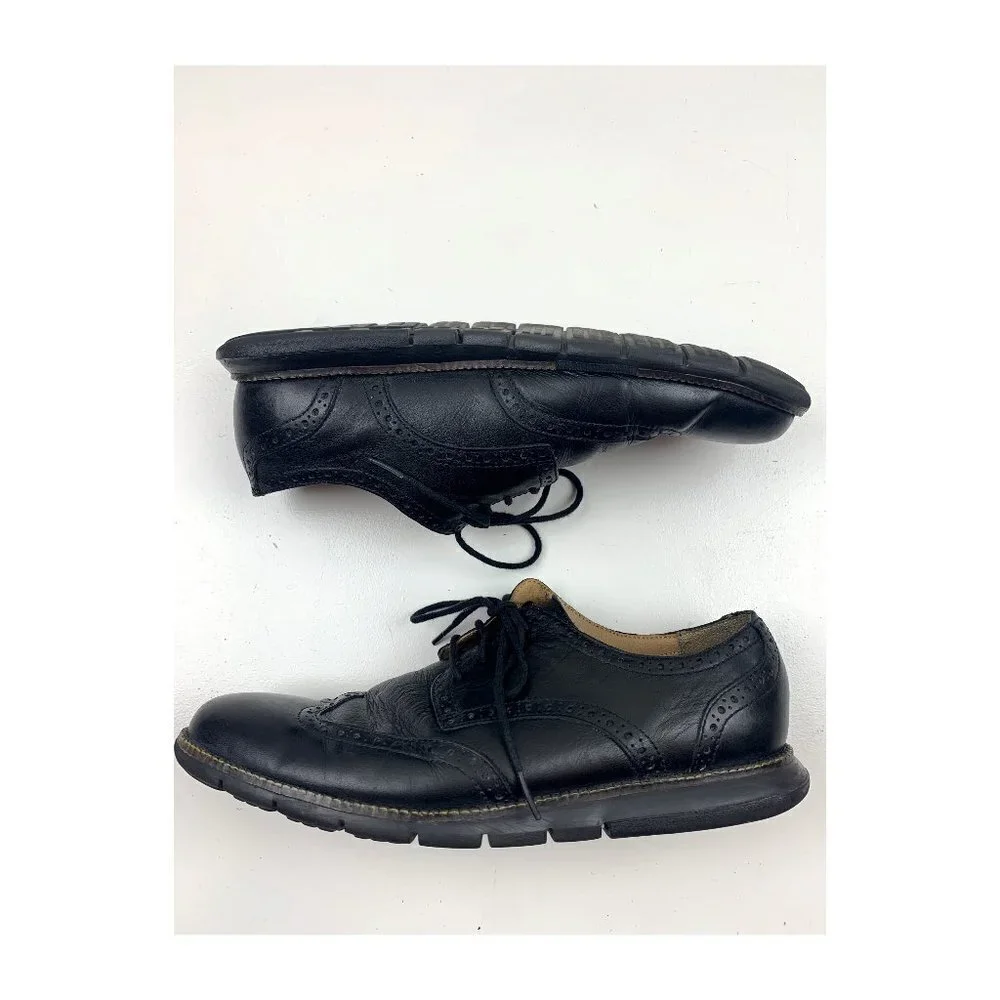 Cole Haan Grand OS Leather Wingtip Oxford Shoes 10